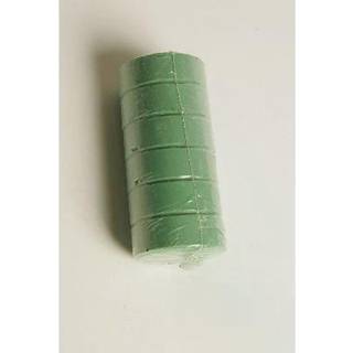 Fantasy blokfarve 44x16mm 6stk m.grøn