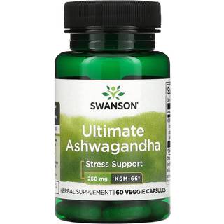 Ashwagandha Ultimate KSM-66, 250mg - 60 vcaps