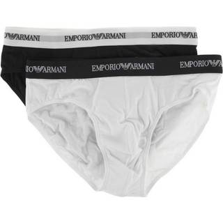 EMPORIO ARMANI Herren Slips blau,grau Baumwolle & Mix unifarben