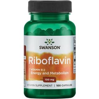 Riboflavin Vitamin B2, 100 mg - 100 kapsler