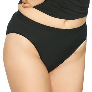 Lady Avenue Basic Bamboo Tai Brief - Black - Large