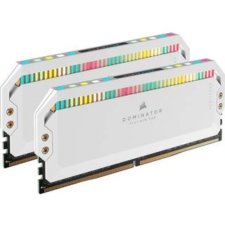 Corsair Dominator Platinum RGB DDR5-5600 - 32GB - CL36 - Dual Channel (2 pcs) - Intel XMP - Hvid med RGB