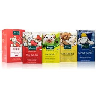 Kneipp Skumbad Bath-crystalsTil Dig Gavesæt Badekrystaller Jeg holder af dig 60 g + Badekrystaller Alt er godt 60 g + Badekrystaller Stor Lykke 60 g + Badekrystaller Sov Godt 60 g 1 Stk. (41,00 kr / 1 stk.) - 1 Stk.