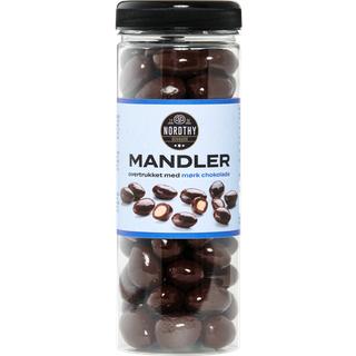 Nordthy Mandler Mørk Chokolade - 325 g