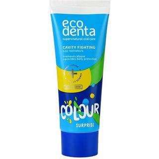 Naturlig Børnetandpasta EcoDenta Kids Color Surprise 75 ml