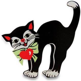 Papkatte 9 cm. - 25 stk.