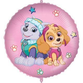 Paw Patrol, Skye og Everest, folieballon, 18" / 46 cm