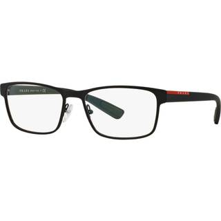 Prada Linea Rossa PS50GV DG01O1 53 Briller Mænd Black - Black Rubber - 53mm