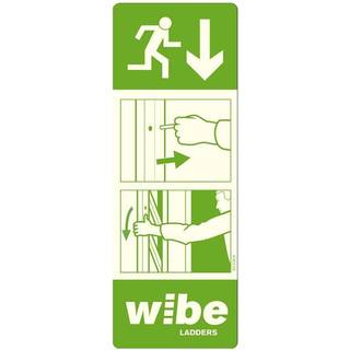 W.steps WURS IS-ST Instruktionsskilt