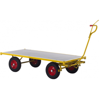 Ravendo transportvogn tw 1500 m m. massive hjul 700x470x1500mm