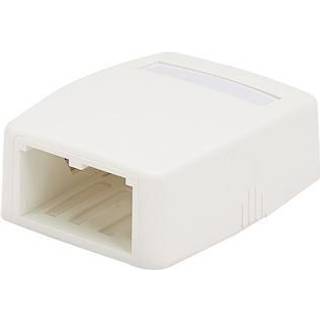 PANDUIT VÆGBOKS MINI-COM 2 PORT HVID