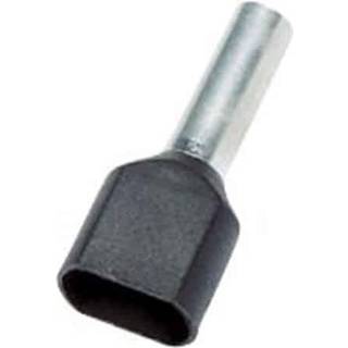 Terminalrør Sort 2X6/14 Nelco