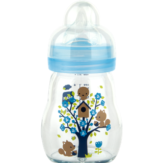 MAM Feel Good Sutteflaske Glas 170 ml, Mix