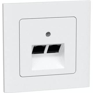 Gelia Data-/teleudtag, indfældet 2 stk. RJ45, Connect 2 Home