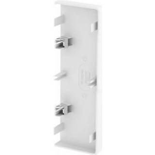 Endestykke rapid45-2 165mm hvid