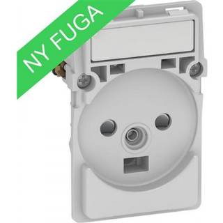 Fuga stikkontakt 2-pol m/jord og LED lampe 1½m