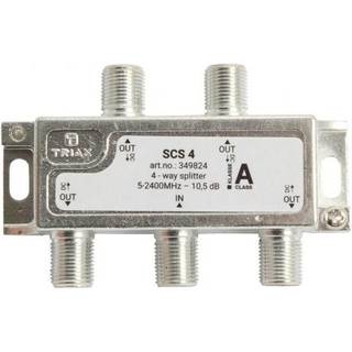 Triax SCS 4 antennefordeler, 4-vejs, 5-2400 Mhz | PRIS-MATCH