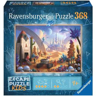 Ravensburger Escape Kids: Space Storm Strike 368 Piece Jigsaw Puzzle For Kids - 13267 - Hvert stykke er unikke stykker, der passer sammen perfekt