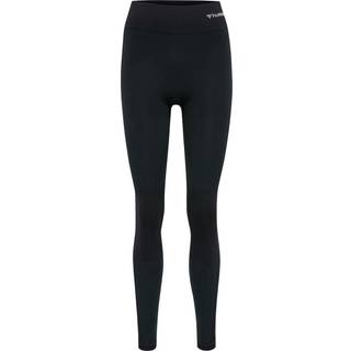 Hummel CLEA Seamless Mid Waist Tights – Black Melange