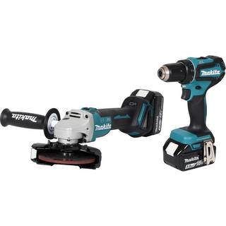 Makita akku kombokit DLX2407 18V 2x5,0Ah m/kuffert, akku og lader