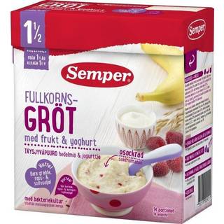 Semper m. Smag af Frugt & Yoghurt 470 g
