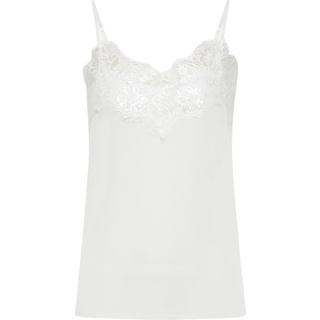 Soaked In Luxury Slclara Singlet Lingeri 30403547 Broken White (MEDIUM)