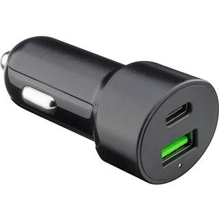 Goobay Dobbelt USB PD billader 48 watt (1 x USB-C/1 x USB-A)