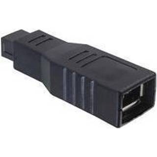 DeLOCK FireWire 9-pin han - 6-pin hun adapter