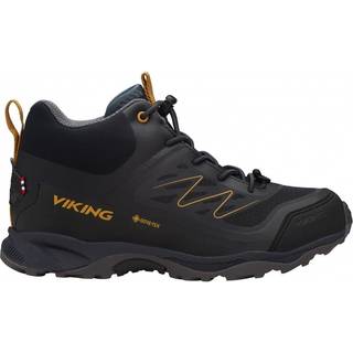 Viking Tind Mid GTX Junior Vandresko Børn - Black - Black / 29
