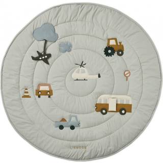 Liewood Vehicles/dove Blue Mix Aktivitetstæppe Gitta