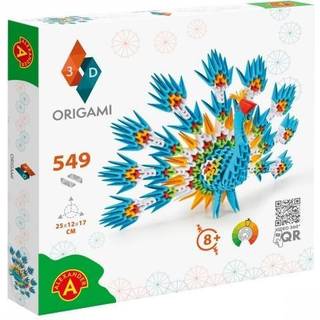 Alexander Toys ORIGAMI 3D - Peacock 549 pcs.