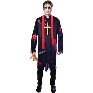 Zombie Præst kostume