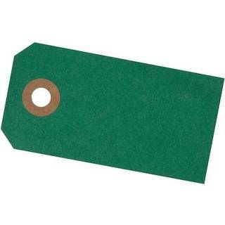 Manilla Mærker 40 x 80 mm 10 stk Grøn