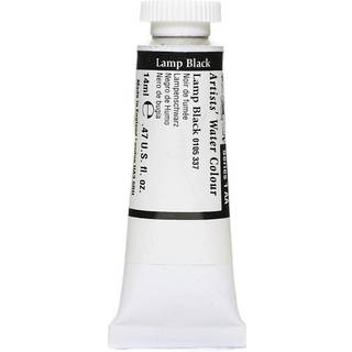 Winsor & Newton Professional Watercolor 14ml (0,47 oz) Tube Lamp Black Black