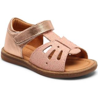 Bisgaard Sandal Cassidy Blush Blomst Med Velcro - Str. 31