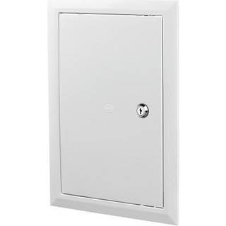 Inspektionslem IPL plast med lås 250x400 mm, hvid
