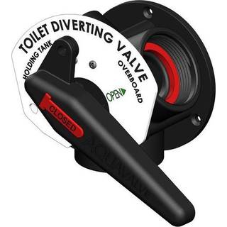Y-ventil TruDesign Aquavalve Black, 1 1/2" G (BSP) til 2 x 1 1/2" G (BSP), sort