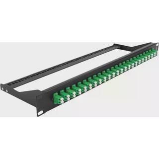 DeLOCK 19? Fibre Patch Panel 24 port LC Duplex green