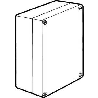 Ensto Cubo s b125xh175xd75 grå låg