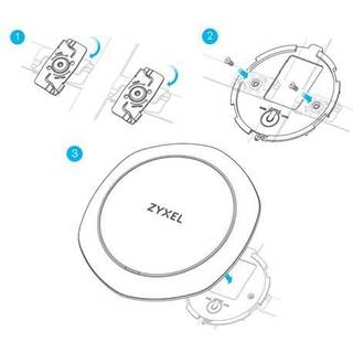 ZyXEL T-BAR Ceiling Clips for ceiling mount Zyxel AP AX Series (5-Pack)
