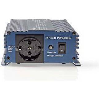 Nedis Inverter 12V til 230V, 300W/500W Ren sinus