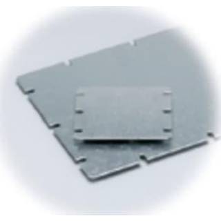 Fibox Montageplade 330x225 aluminiumzink