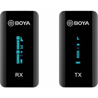 BOYA Trådløs Mikrofon x1 BY-XM6-S1 Ultra Compact