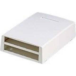 PANDUIT Vægboks mini-com 12 port med spole hvid