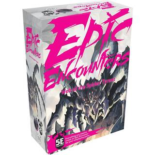 Steamforged Games Epic Encounters: Web of the Spider Tyrant - 1 100 mm Base Umalet miniatyrkompatibel med DND Dungeons and Dragons og andre bordp