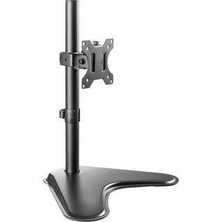 650122, Portable flat panel floor stand, Sort, Aluminium, Plastik, 81,3 cm (32""), TV, 8 kg