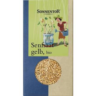 Sonnentor Sennepsfrø Gul, 120 g