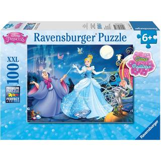 Ravensburger Disney Princess Adorable Askepotta 100 Piece Glitter Jigsaw Puzzle For Kids - Hvert stykke er unikke stykker passer sammen perfekt b