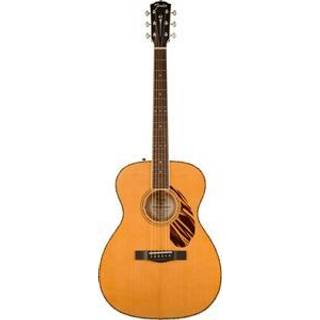 Fender PO-220E Orchestra Western Guitar (Aged Cognac Burst)