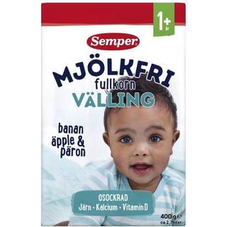 Semper Mælkefri Vælling m. Frugt 1 år
